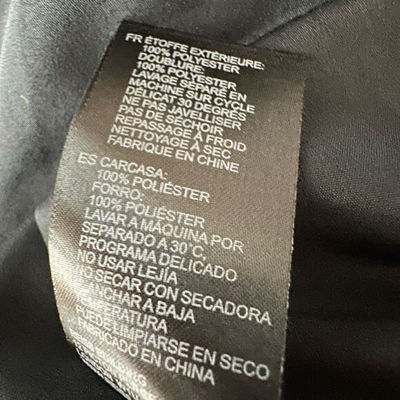 Reiss Navy Blue Nettie Floral Belted Mini Dress| Size 12 - Picture 11 of 11